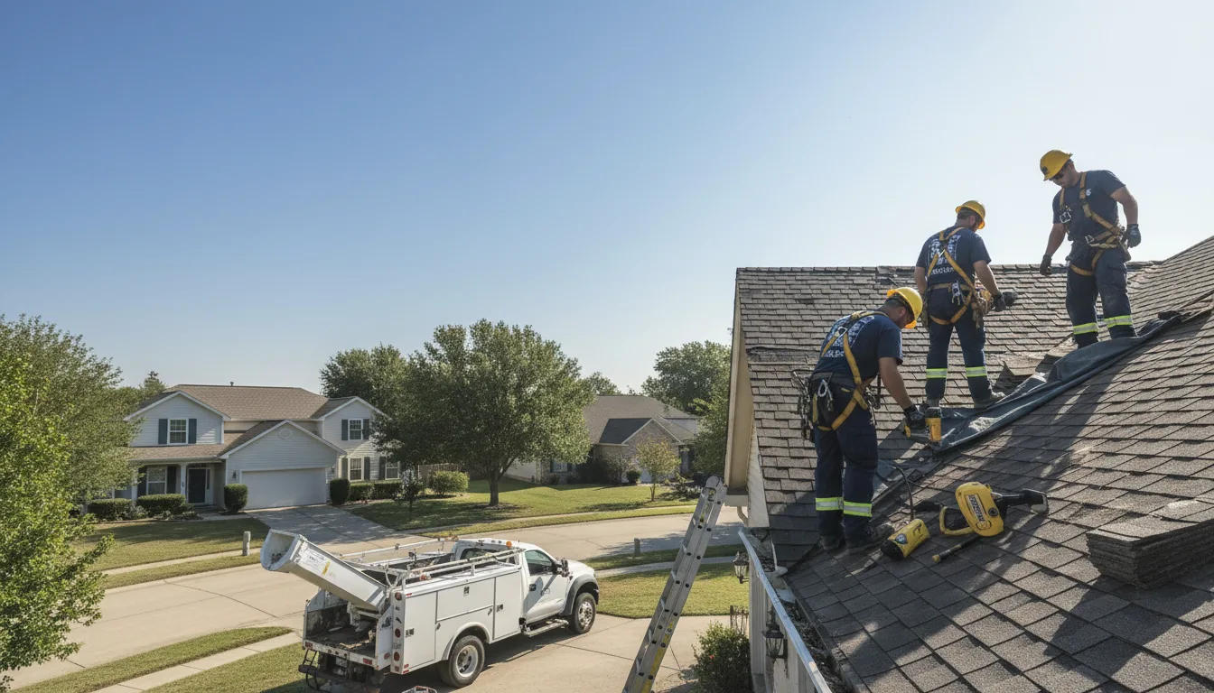 Emergency Roof Repair in New Site, MS near me